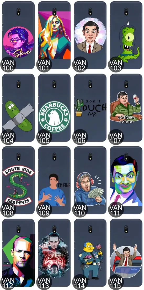 etui-mat-granat-do-xiaomi-redmi-8a-seriale-wzory