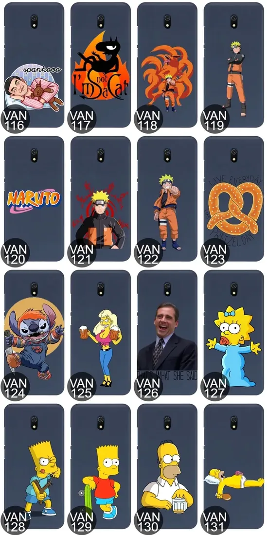 etui-mat-granat-do-xiaomi-redmi-8a-seriale-wzory