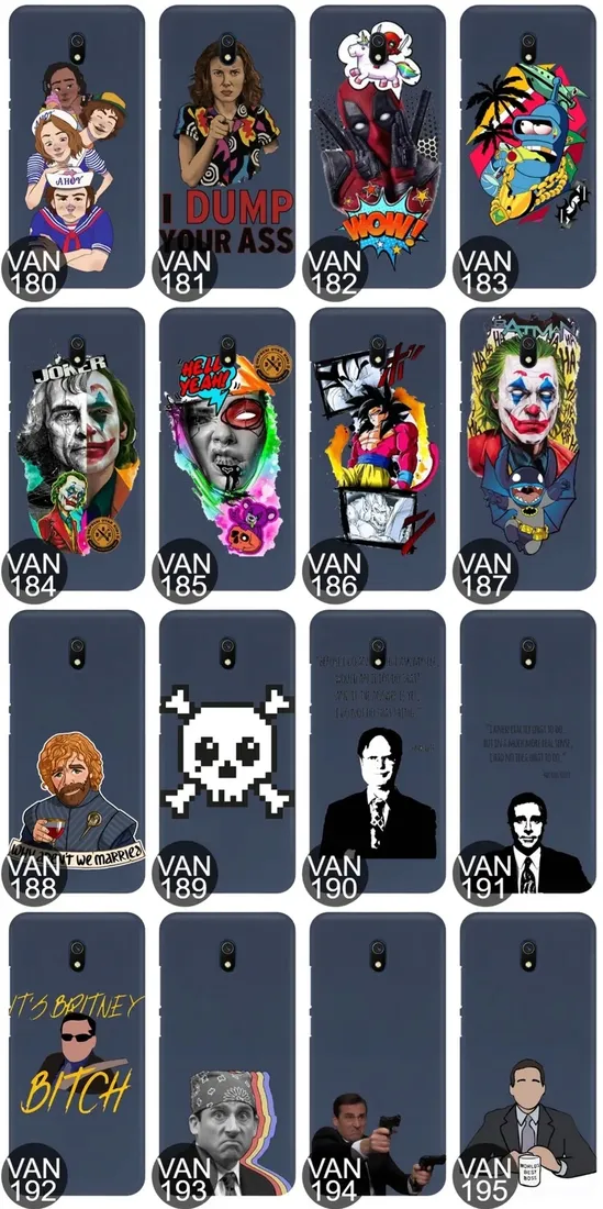 etui-mat-granat-do-xiaomi-redmi-8a-seriale-wzory