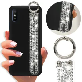 etui-matowe-diamenty-pasek-do-xiaomi-redmi-9a-case