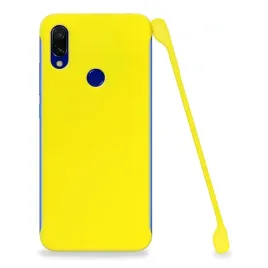 etui-matowe-plecki-do-xiaomi-redmi-7-zolty-case