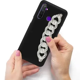 etui-mat-blink-do-realme-5-pro-srebrny-lancuszek