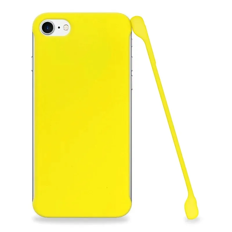 etui-matowe-plecki-do-iphone-se2-zolty-ochronne