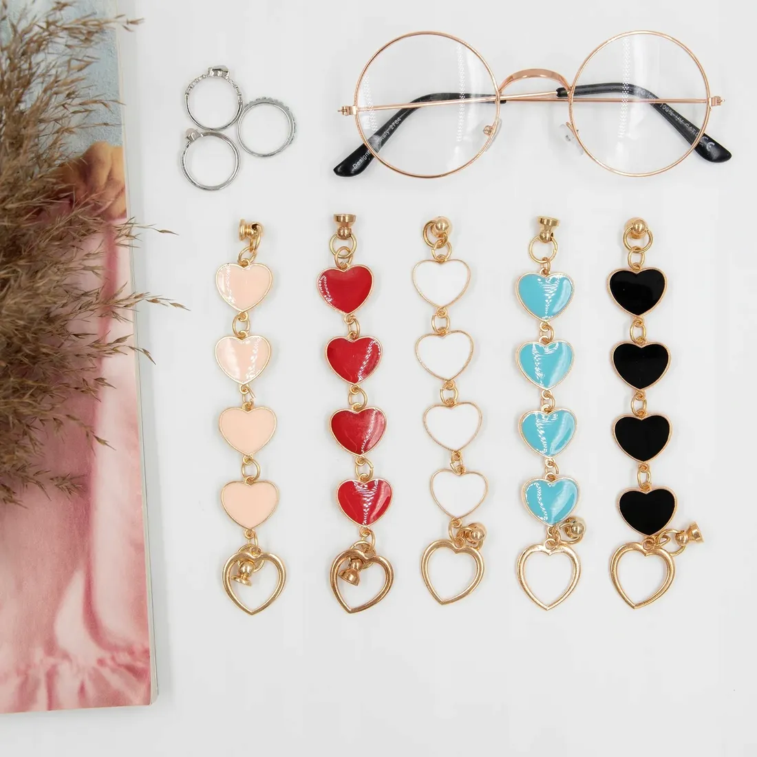 etui-mat-do-samsung-note-20-rozowe-biale-serca-stan-nowy