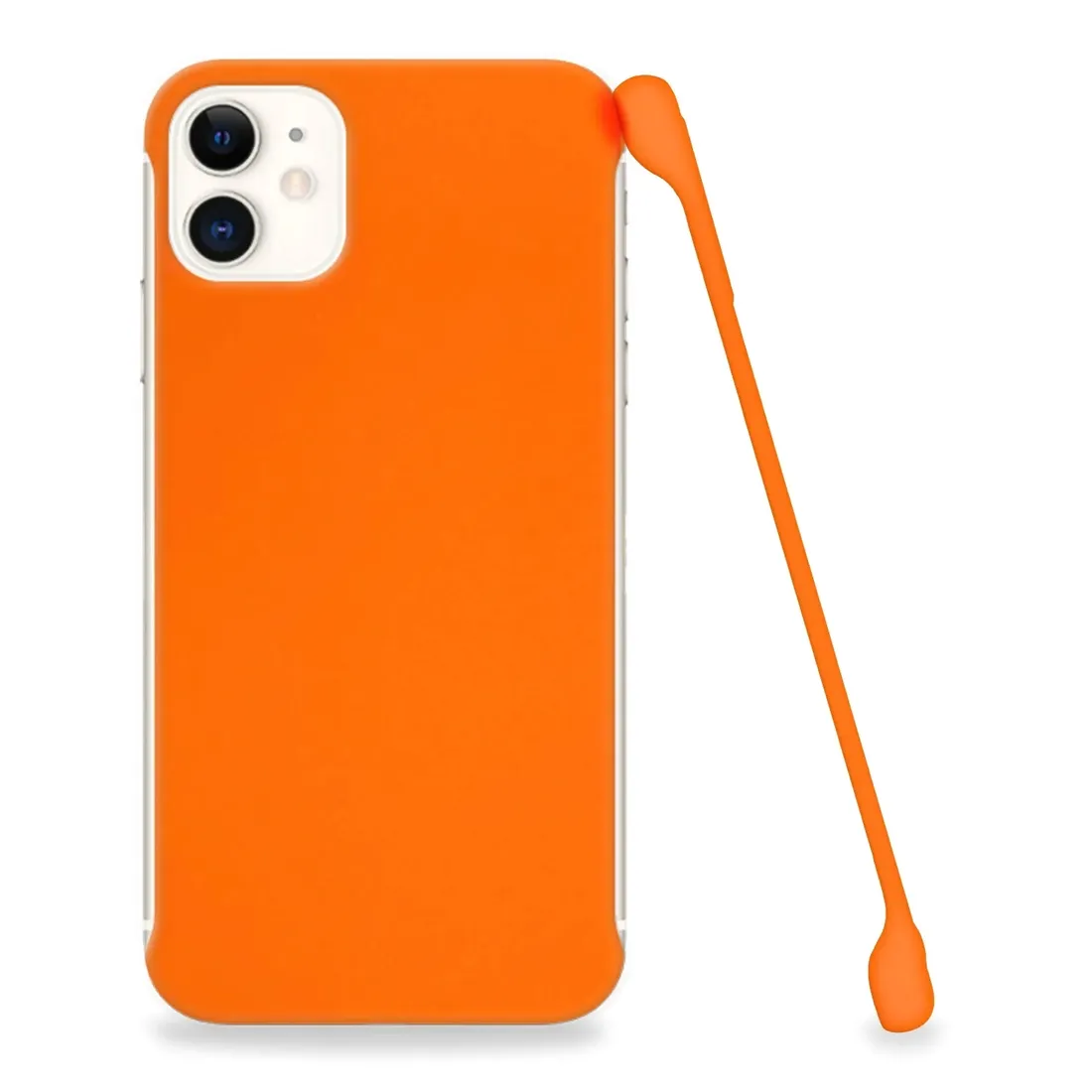 etui-matowe-plecki-do-iphone-11-pomaranczowy-case