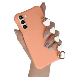 etui-mat-do-samsung-s21-5g-lososiowy-biale-serca