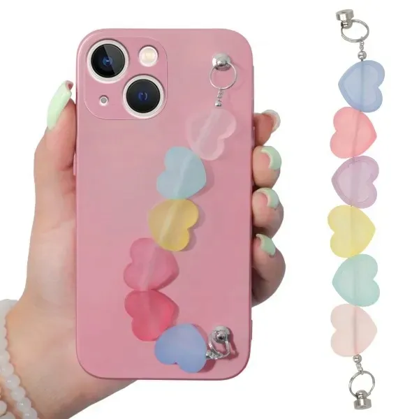 etui-metallic-roz-lancusze-serca-do-iphone-13-mini