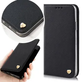 etui-magnet-zlote-serce-xiaomi-redmi-note-8-pro