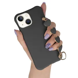 etui-mat-do-iphone-13-mini-czarny-lancuszek-serca