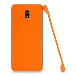 etui-matowe-plecki-do-xiaomi-redmi-8a-pomaranczowy