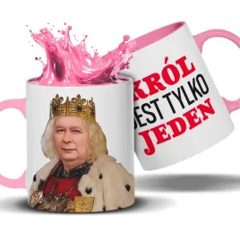 kubek-kaczynski-krol-jest-tylko-jeden-smieszny-prezent-polityczny-pis-wzory