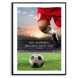 plakat-90x60cm-dla-pilkarza-football-twoje-zdjecie-tekst-foto-kreator