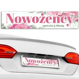 tablica-rejestracyjna-nowozency-imiona-para-mloda-slubne-pcv-50x11-cm