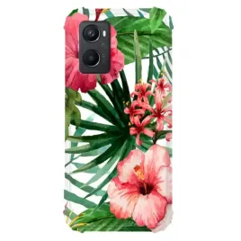 etui-antishock-do-oppo-a96-4g-pink-green-planty-rosliny-liscie-mix-wzorow