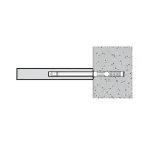 polka-scienna-wiszaca-50-cm-dab-wotan-2-szt-stan-nowy