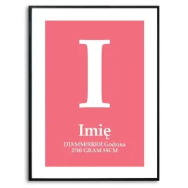 plakat-duzy-140x100-cm-inicjal-dziecka-imie-dziewczynki-urodziny-kreator