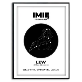 plakat-obraz-duzy-xxl-140x100cm-znak-zodiaku-lew-lion-gwiazdozbiory-kreator
