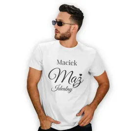 koszulka-meska-prezent-na-walentynki-dla-meza-idealnego-wlasne-imie-xl