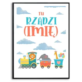plakat-70x50cm-dla-dziecka-tu-rzadzi-imie-twoje-zdjecia-twoj-tekst-kreator