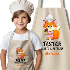 fartuch-kuchenny-prezent-dla-dziecka-tester-ciast-i-ciasteczek-wlasny-wzor
