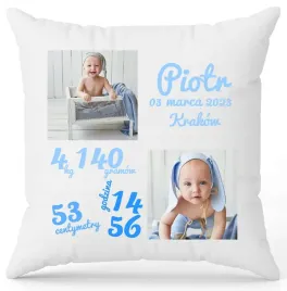 metryczka-poduszka-40x40-wlasne-imie-i-zdjecie