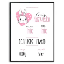 plakat-obraz-duzy-70x50cm-urodziny-metryczka-dla-coreczki-imie-kreator