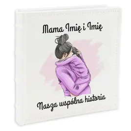 szyty-album-skorzany-na-zdjecia-prezent-dla-mamy