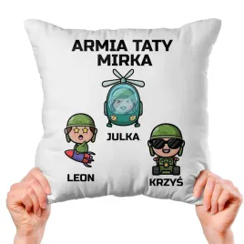 poduszka-dla-taty-armia-taty-wlasny-nadruk-kreator
