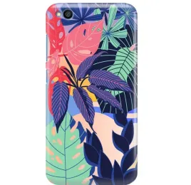 etui-ochronne-do-xiaomi-redmi-go-floral-vibe-green-flowers-kwiaty-top-wzory