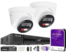 monitoring-ip-2-kamery-ipcam-t4-30dl-4mpx-rejestrator-hilook-by-hikvision
