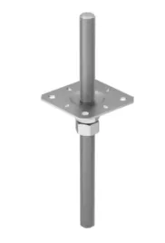 podstawa-slupa-przykrecana-regulowana-m20-100x330x3mm-ocynkowana