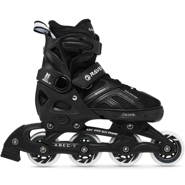 rolki-regulowane-raven-pulse-black-37-40-klasa-lozysk-abec-7