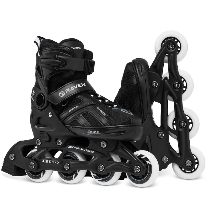 rolki-regulowane-raven-pulse-black-37-40-stan-nowy