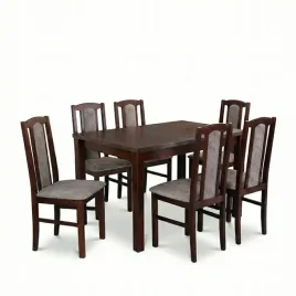 stol-rozkladany-120-150cm-4-krzesla-drewniane-tapicerowane-orzech