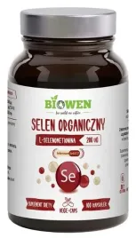 selen-organiczny-100-kapsulek-biowen-spermatogeneza-wsparcie-urody-tarczyca