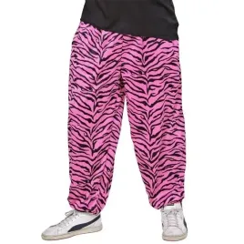 spodnie-disco-lata-80-rozowe-czarne-zebra-przebranie-karnawal-m-l