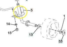 zwrotnica-wrzeciono-traktorka-tc-238t-242t-husqvarna-rh-538691201-oryginal
