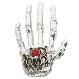 broszka-srebrna-reka-szkieleta-z-kamieniem-halloween