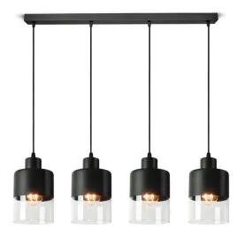 lampa-sufitowa-wiszaca-zyrandol-dual-glass-568-bz4-led-e27-black-edition