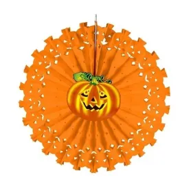 rozeta-dynia-dekoracja-papierowa-pomaranczowa-halloween