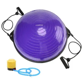 polpilka-do-balansowania-58-cm-cornix-linki-oporowe-pompka-trener-balansu
