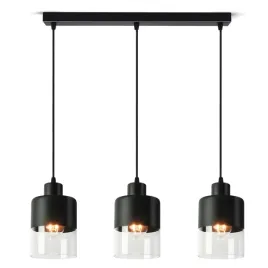 lampa-sufitowa-wiszaca-zyrandol-dual-glass-568-bz3-led-e27-black-edition