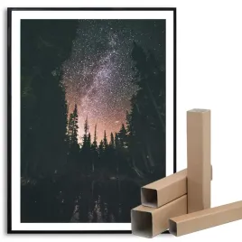 plakat-obraz-duzy-50x70cm-dekoracyjny-gwiazdy-droga-mleczna-wiele-wzorow