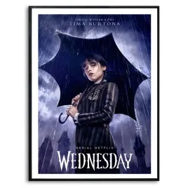 plakat-obraz-a3-297x42cm-wednesday-addams-wzory