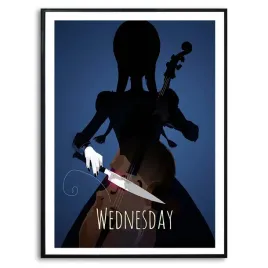 plakat-obraz-a3-297x42cm-wednesday-series-wzory