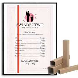 swiadectwo-plakat-a3-dzien-taty-ojca-twoje-imie