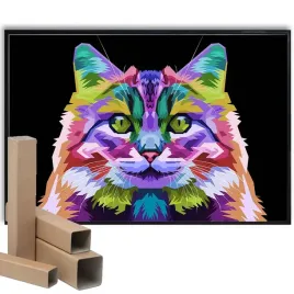 plakat-a3-297x42cm-kot-kitty-pop-art-rozne-wzory