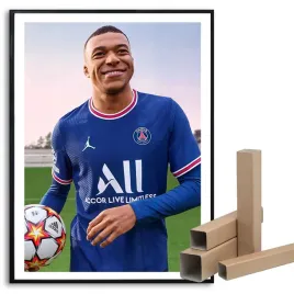 plakat-a3-297x42cm-mbappe-psg-france-fana-wzory