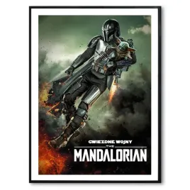 plakat-obraz-297x42cm-mandalorian-star-wars-wzory