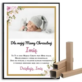 plakat-a3-dla-matki-chrzestnej-zdjecie-imie-wzory